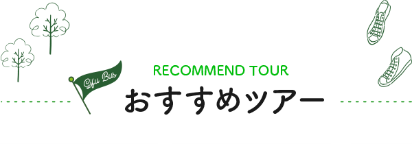 RECOMMEND TOUR - おすすめツアー